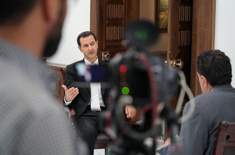 مقابلة للرئيس الأسد مع صحيفة كاثيمرني اليونانية.. تتابعونها غدا الخميس