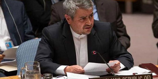 إيران تطالب مجلس الأمن الدولي بإدانة العدوان الإسرائيلي على الأراضي السورية