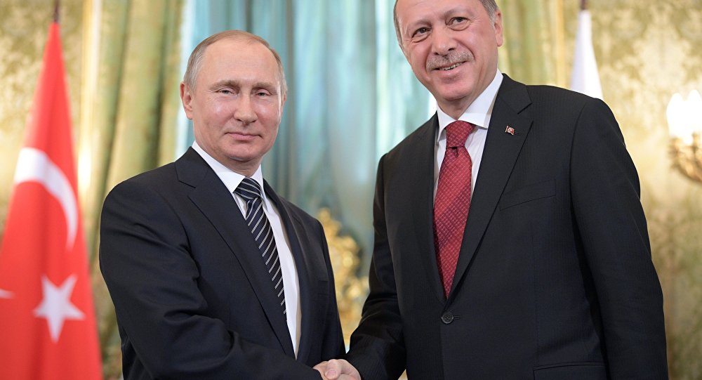 أردوغان يؤكد لبوتين ضرورة عدم إشراك حزب الاتحاد الديمقراطي في الحل السياسي بسوريا