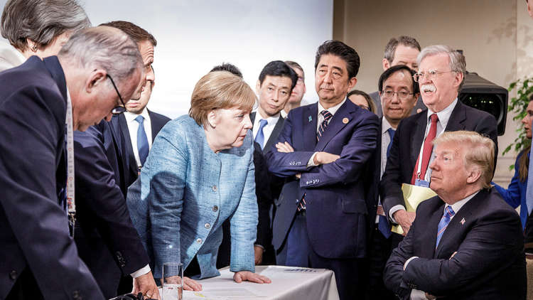مصادر إعلامية: ترامب أبلغ زعماء G7 بأن القرم منطقة روسية