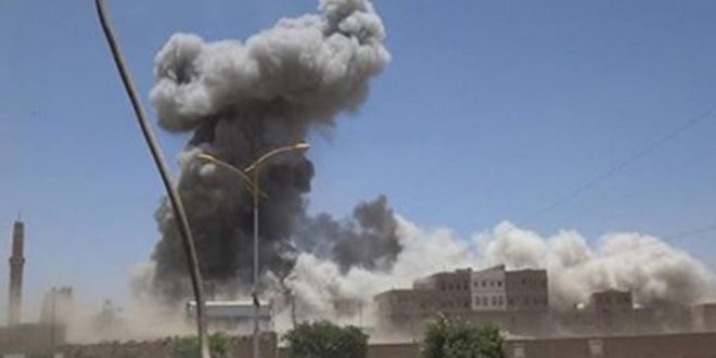 طيران العدوان السعودي يواصل عدوانه على اليمن