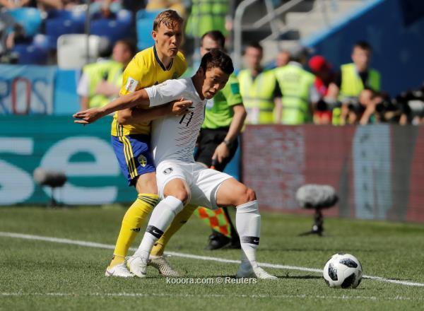 مونديال 2018: السويد تحقق فوزها الأول على كوريا الجنوبية بهدف دون رد