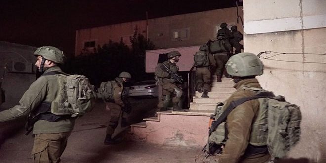 الاحتلال الاسرائيلي يعتقل 8 فلسطينيين بينهم طفلان في الضفة الغربية
