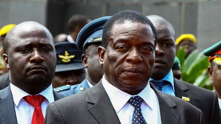 رئيس زيمبابوي الجديد يؤدي اليمين الدستورية الجمعة