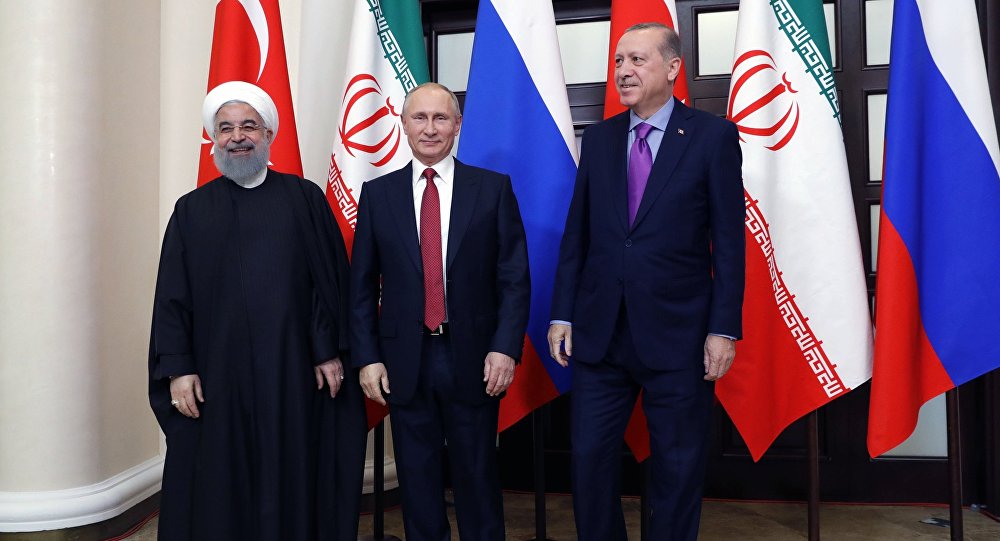البيان الختامي لزعماء روسيا وتركيا وإيران يؤيد الحوار السوري الشامل