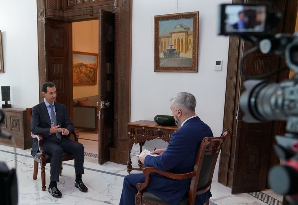 الرئيس الأسد: سورية لم ترتكب أي أعمال عدائية ضد تركيا والخلافات الحالية غير منطقية