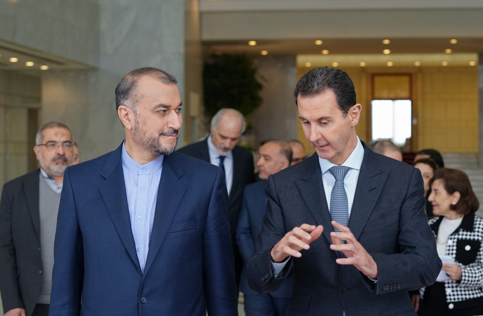 الرئيس الأسد يستقبل وزير الخارجية الإيراني واللقاء يتناول ملفات التعاون القائم بين البلدين