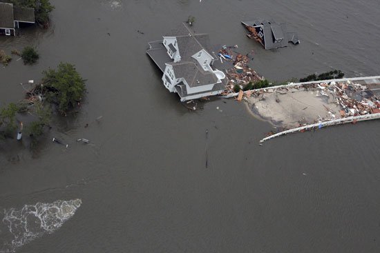 الأضرار الكارثية لإعصار ساندي..شاهد الصور