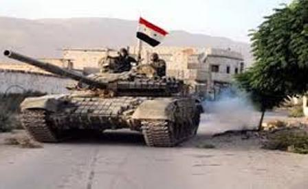 الجيش السوري يخوض معارك على تخوم “دومـا”