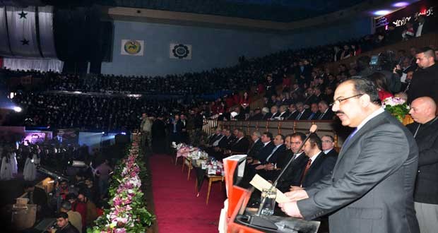برعاية الرئيس الأسد..انطلاق أعمال مؤتمر اتحاد العمال