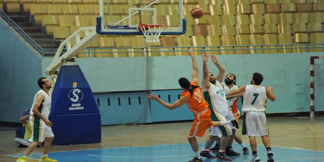 فوز الاتحاد على النصر والجيش على الوحدة في ربع نهائي كأس الجمهورية لكرة السلة