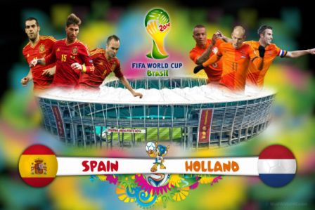 تلتقي هولندا في إعادة لنهائي مونديال 2010..إسبانيا تبدأ حملتها البرازيلية من حيث أنهت مغامرتها الإفريقية