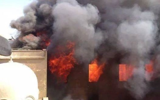 “داعش” تحرق كنيسة وتُحتل أخرى في الموصل
