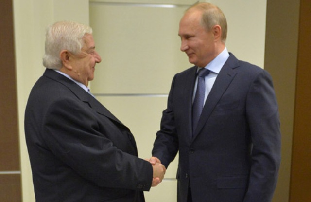 الرئيس بوتين يلتقي المعلم في سوتشي