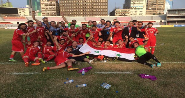 منتخب سورية الأولمبي لكرة القدم يتأهل إلى نهائيات كأس آسيا