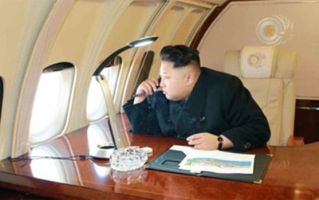بالصور.. هذه هي الطائرة الخاصة لزعيم كوريا الشمالية