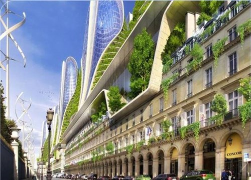 بالصور..كيف ستبدو باريس عام 2050