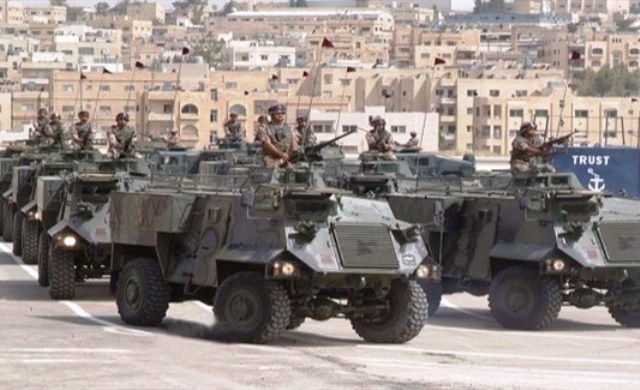 تعزيزات عسكرية أردنية نحو الحدود مع سورية