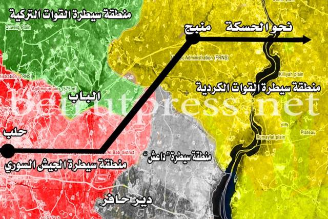 الجيش السوري يربط حلب بالحسكة..