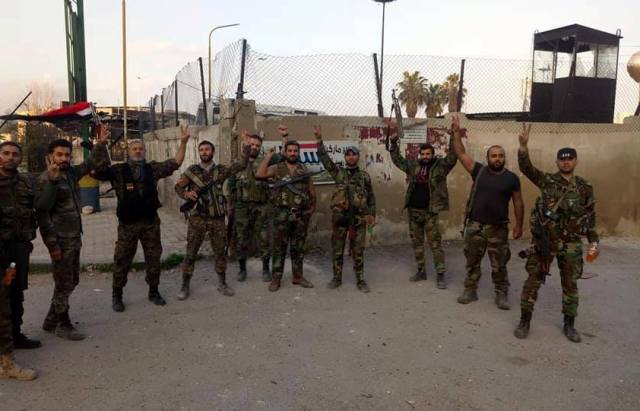الجيش السوري يستعيد كل النقاط التي سيطر عليها المسلحون بين جوبر والقابون شرق دمشق