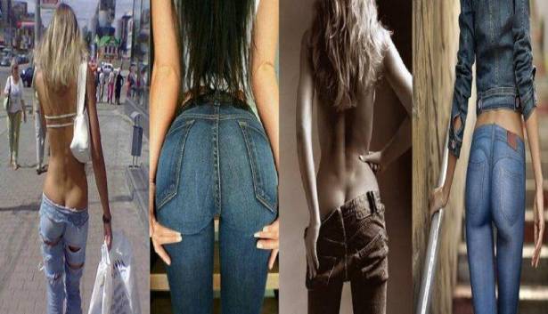 بالصور: جينز يظهر المؤخرة.. الموضة الجديدة لعام 2017؟