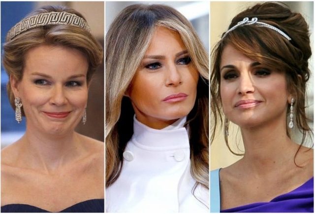 أهم سيدات العائلات الملكية يستلهمن الموضة من ميلانيا ترامب