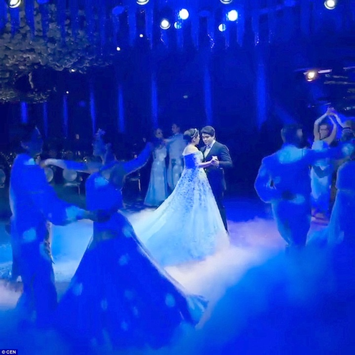 بالصور.. أغلى حفل زفاف لابنة مليونير روسي