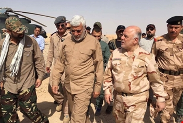 قوات الحشد الشعبي تصل الحدود العراقية السورية